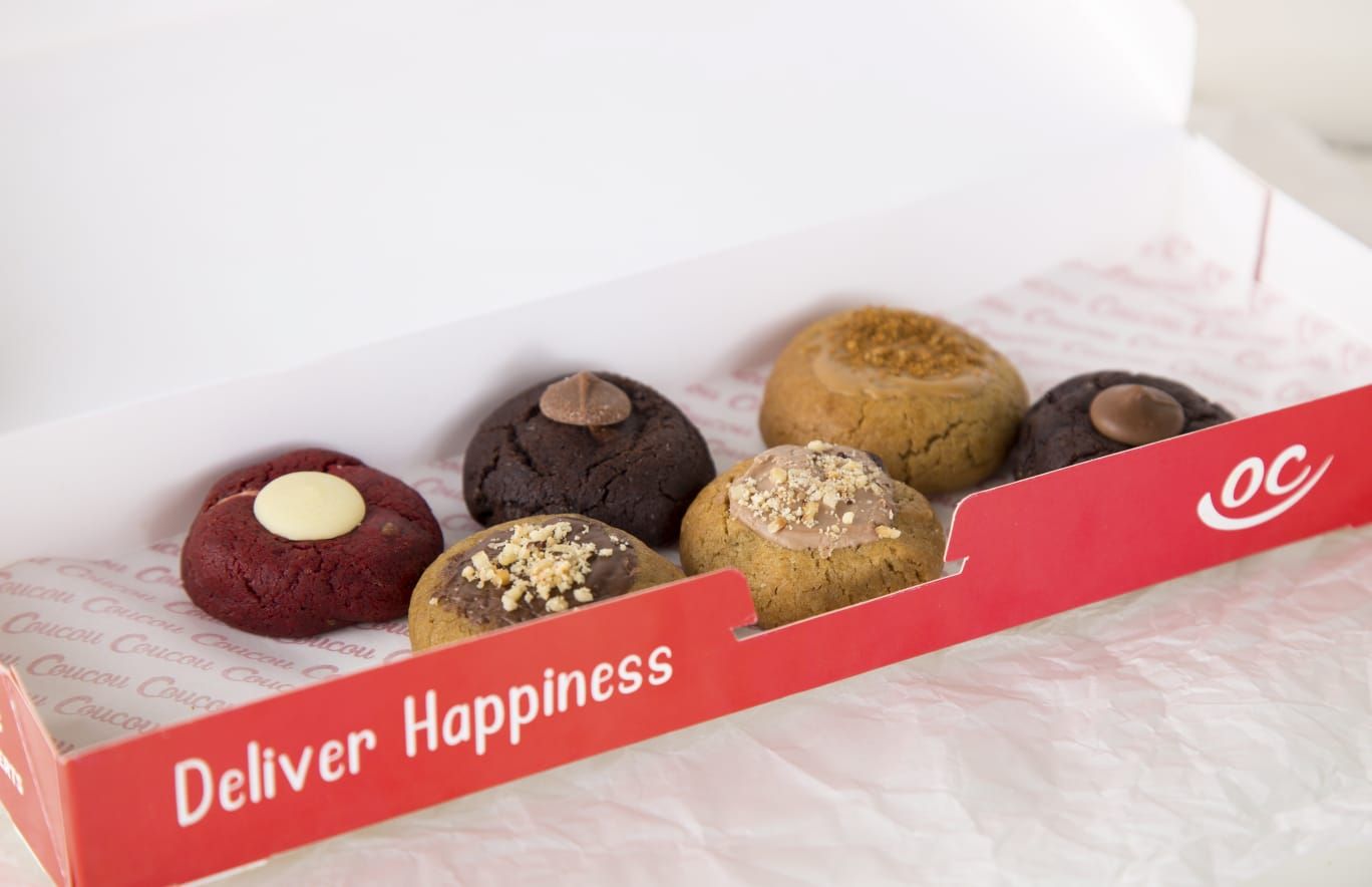 Box Of 6 Mini Cookies