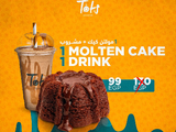 Molten Cake And 1 Drink Offer
