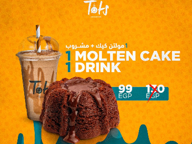 Molten Cake And 1 Drink Offer