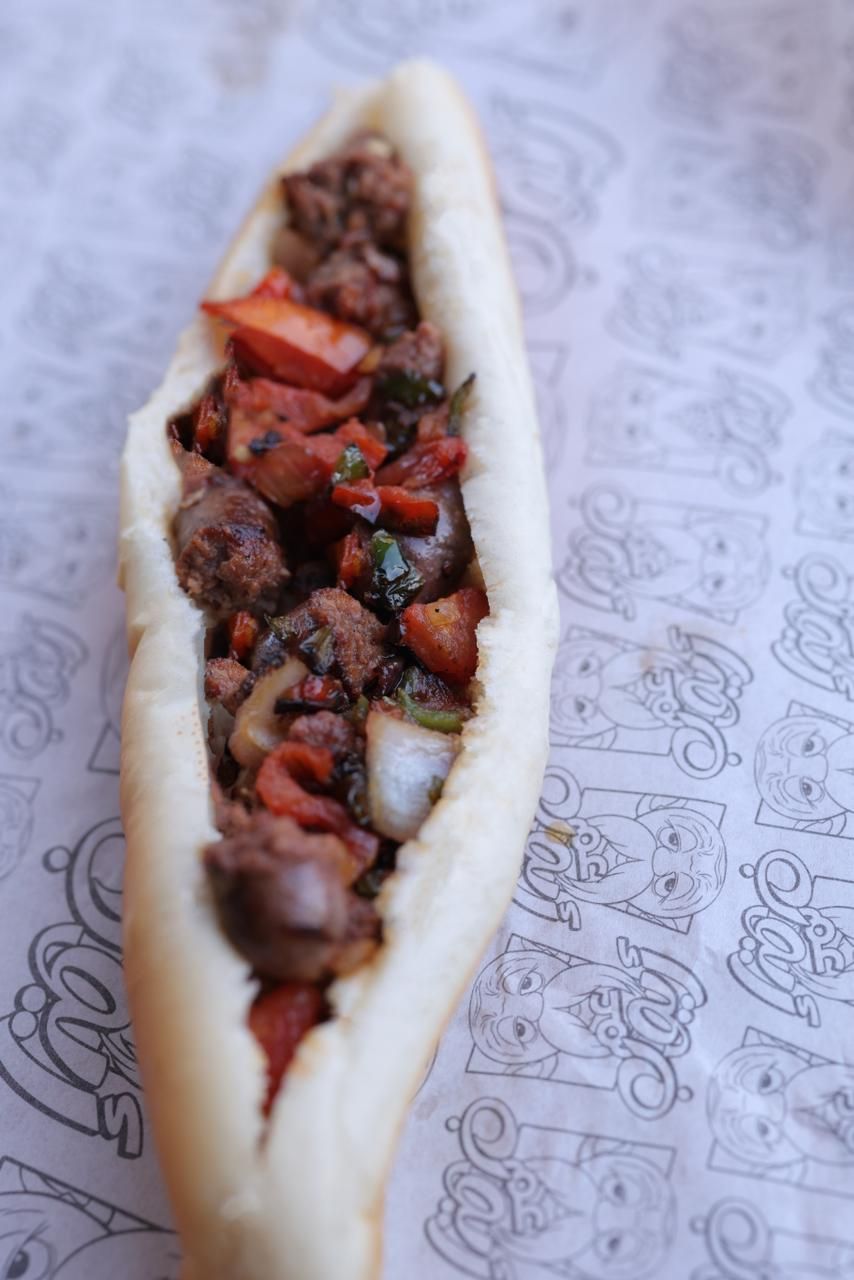 Alexandrian Sausage Sandwich