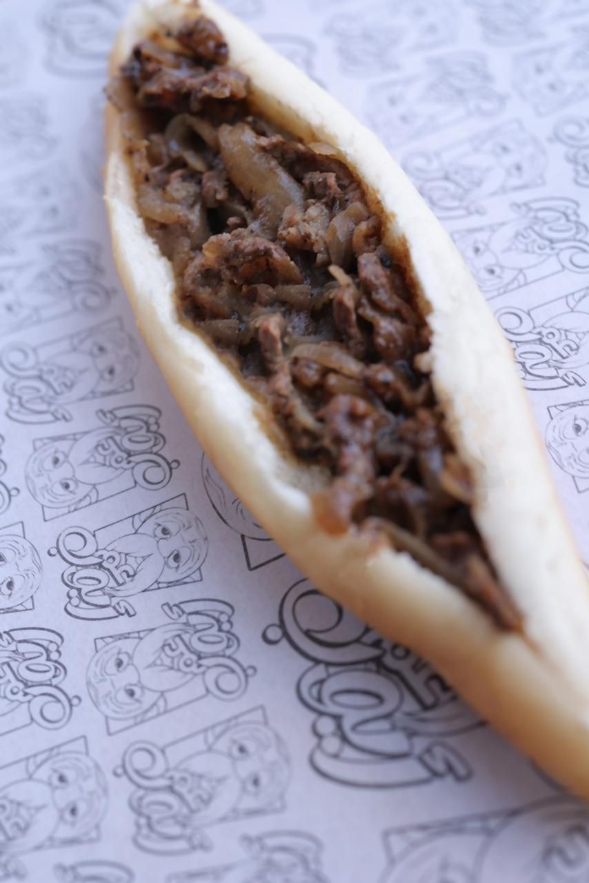 Meat With Onion Sandwich
