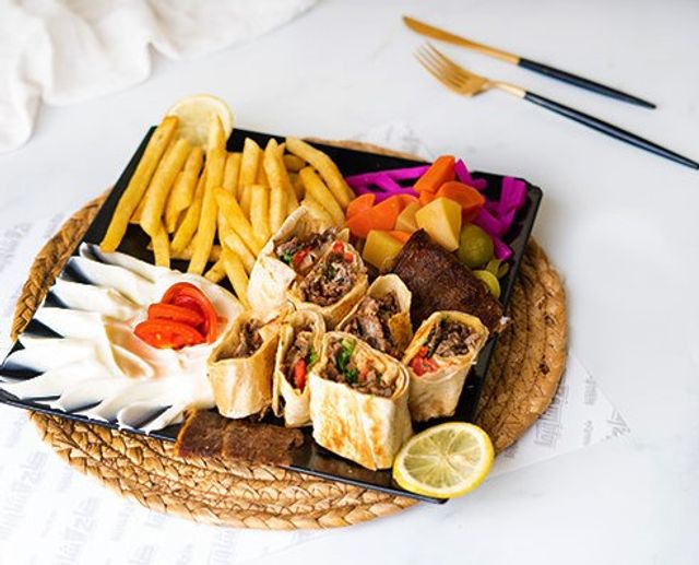 Arabic Chicken Shawerma Meal