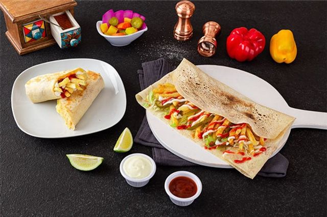 Syrian potatoes Sandwich