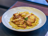 Chicken Pesto Cream Pasta
