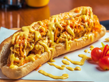 Spicy Chicken Fajita Sandwich
