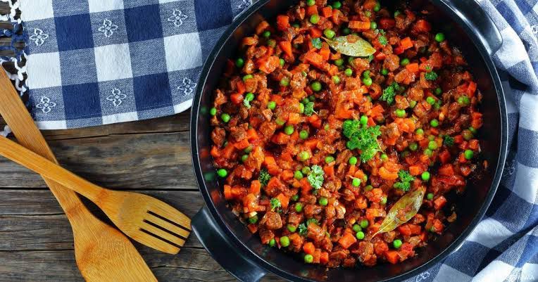 Meat Peas Casserole