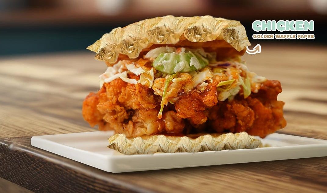 Savory Chicken Strips Waffle