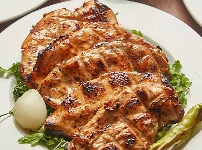 Grilled Chicken Breasts Plate