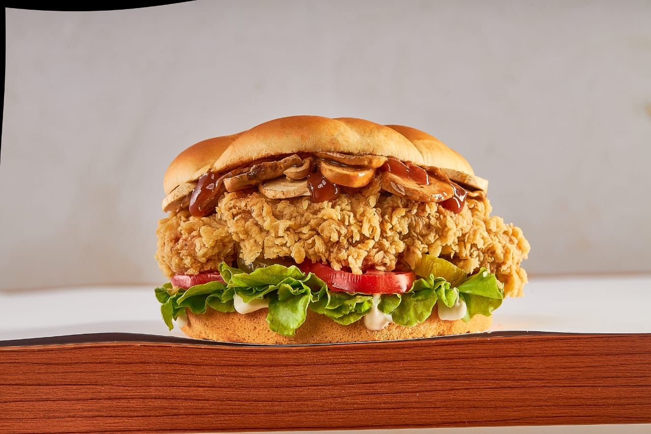 Mushroom Chicken Sandwich