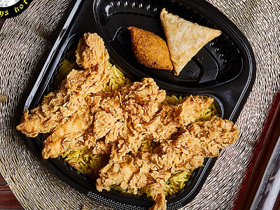 El Waaly Chicken Strips Meal