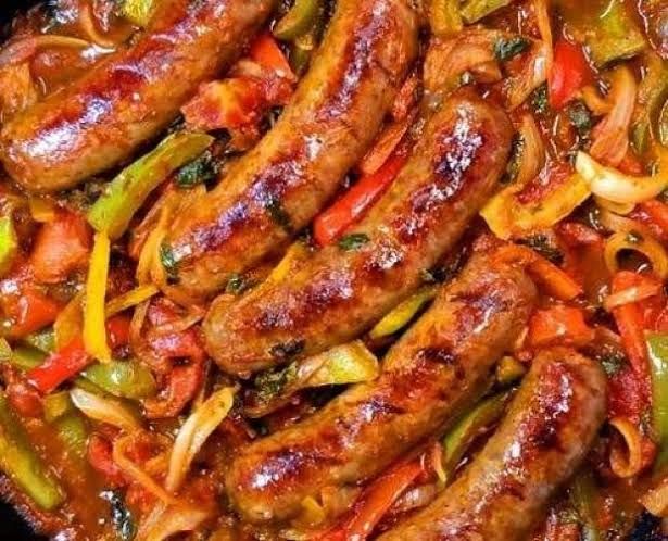 Quarter Cooked Alexandrian Sausage Meal