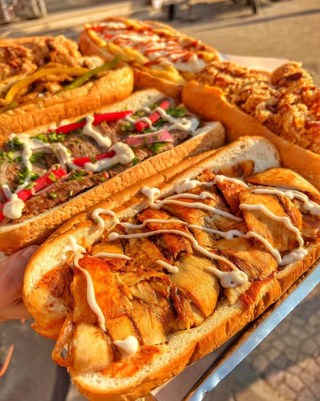 French chicken shawarma sandwich XL