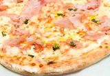 smoke turkey pizza