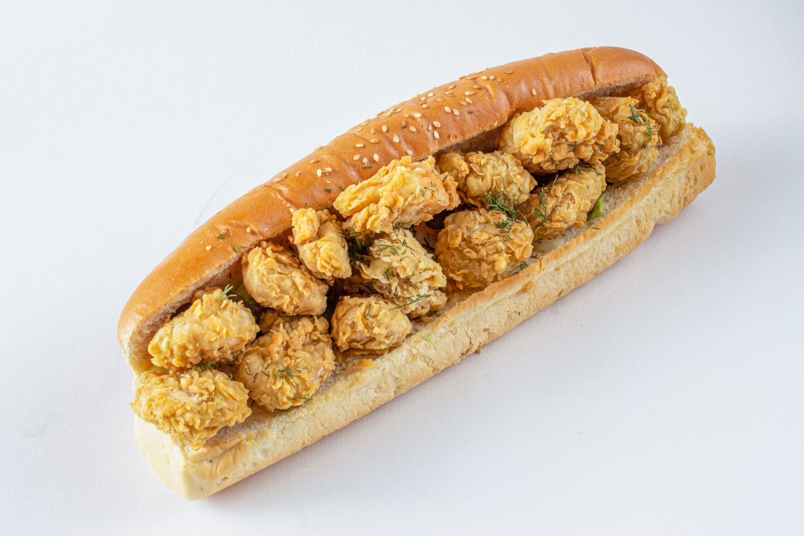 Shrimp Pane Sandwich