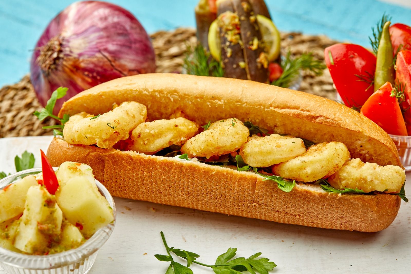 Shrimp Sandwich