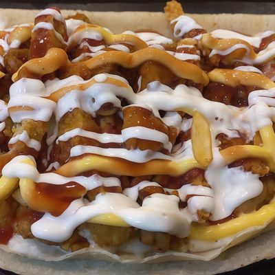 Crispy Chicken Crepe