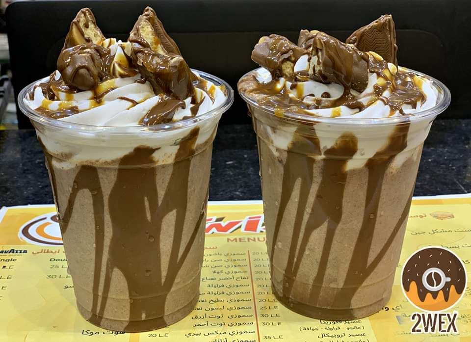 Twix Caramel Milkshake