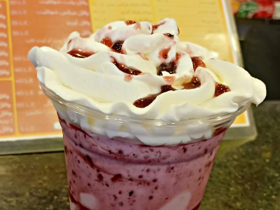 Raspberry Milkshake
