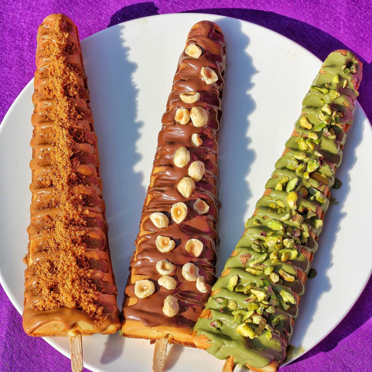 lotus stick waffle