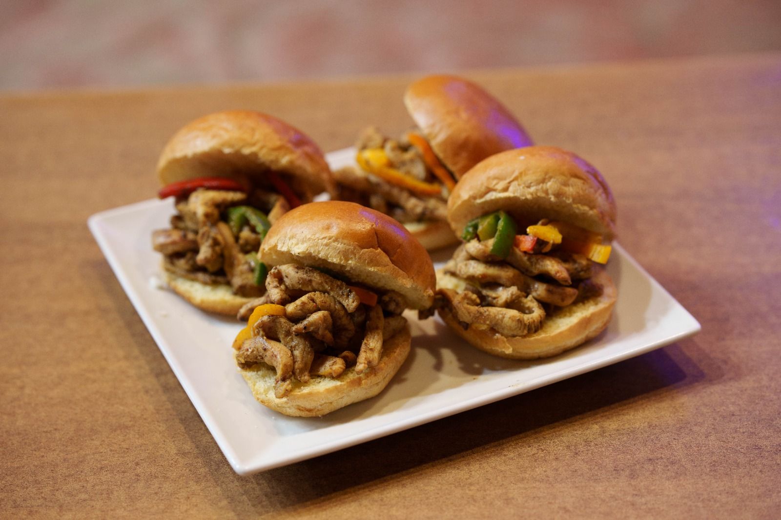 4 Chicken Shawerma Bun