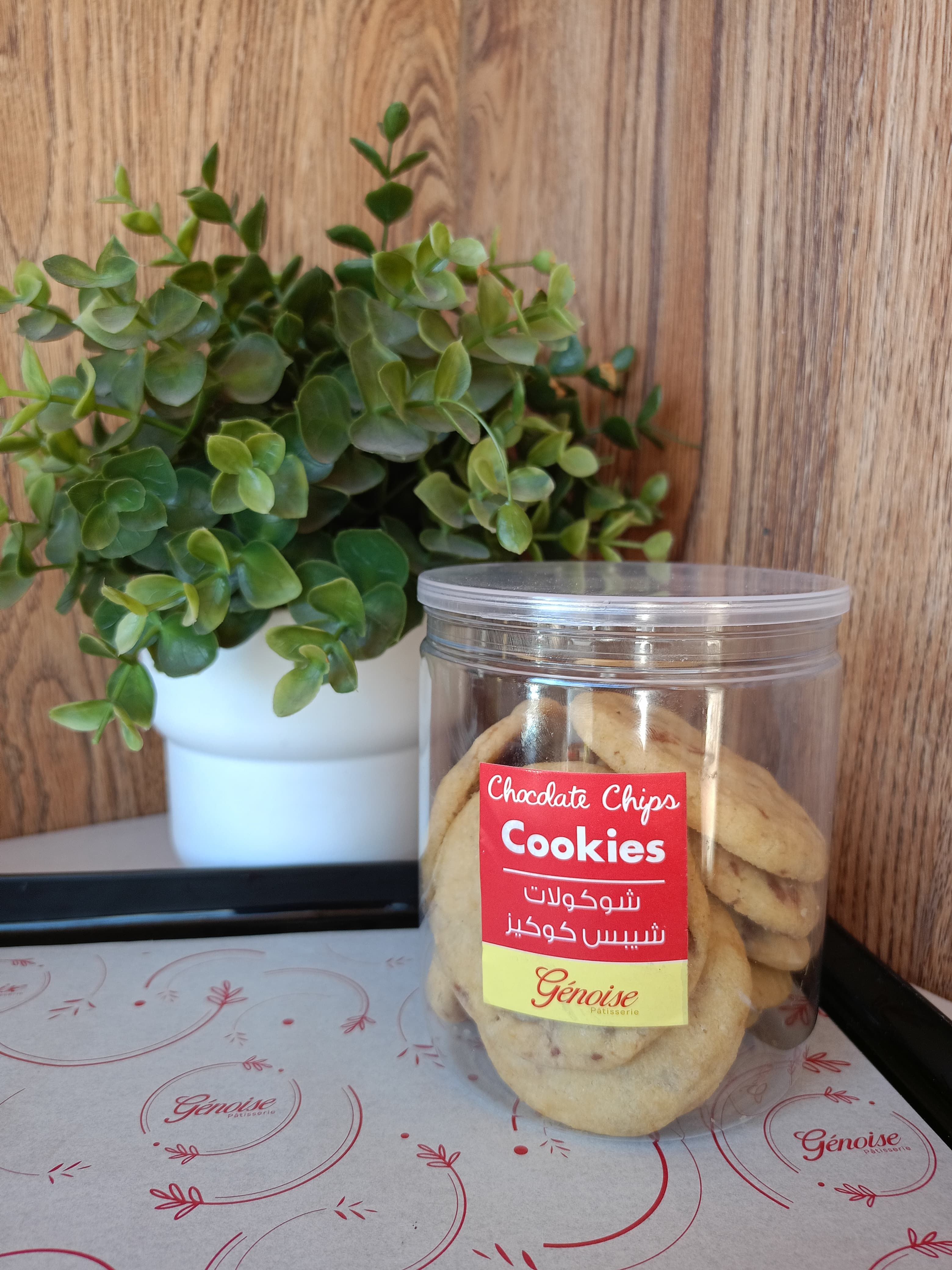 Chocolate Chips Cookies Cup