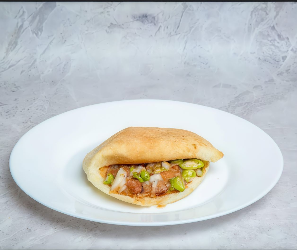 Foul With Flaxseed Oil Sandwich