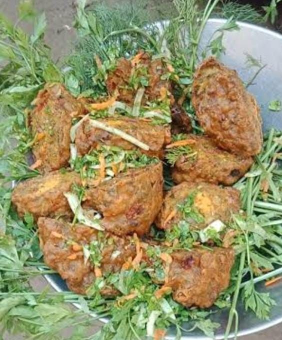 Stuffed Taamia patty