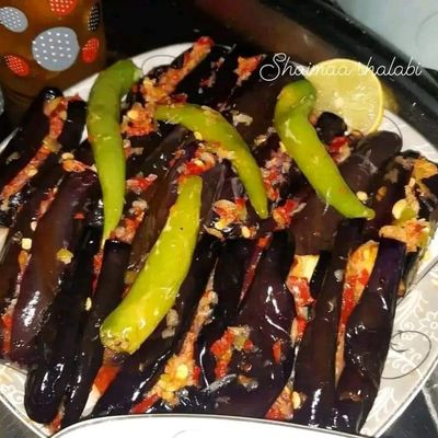 Pickled eggplant