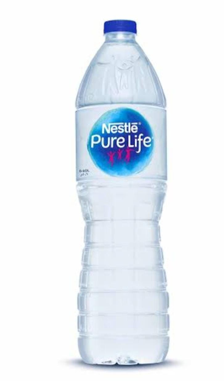 Large mineral water