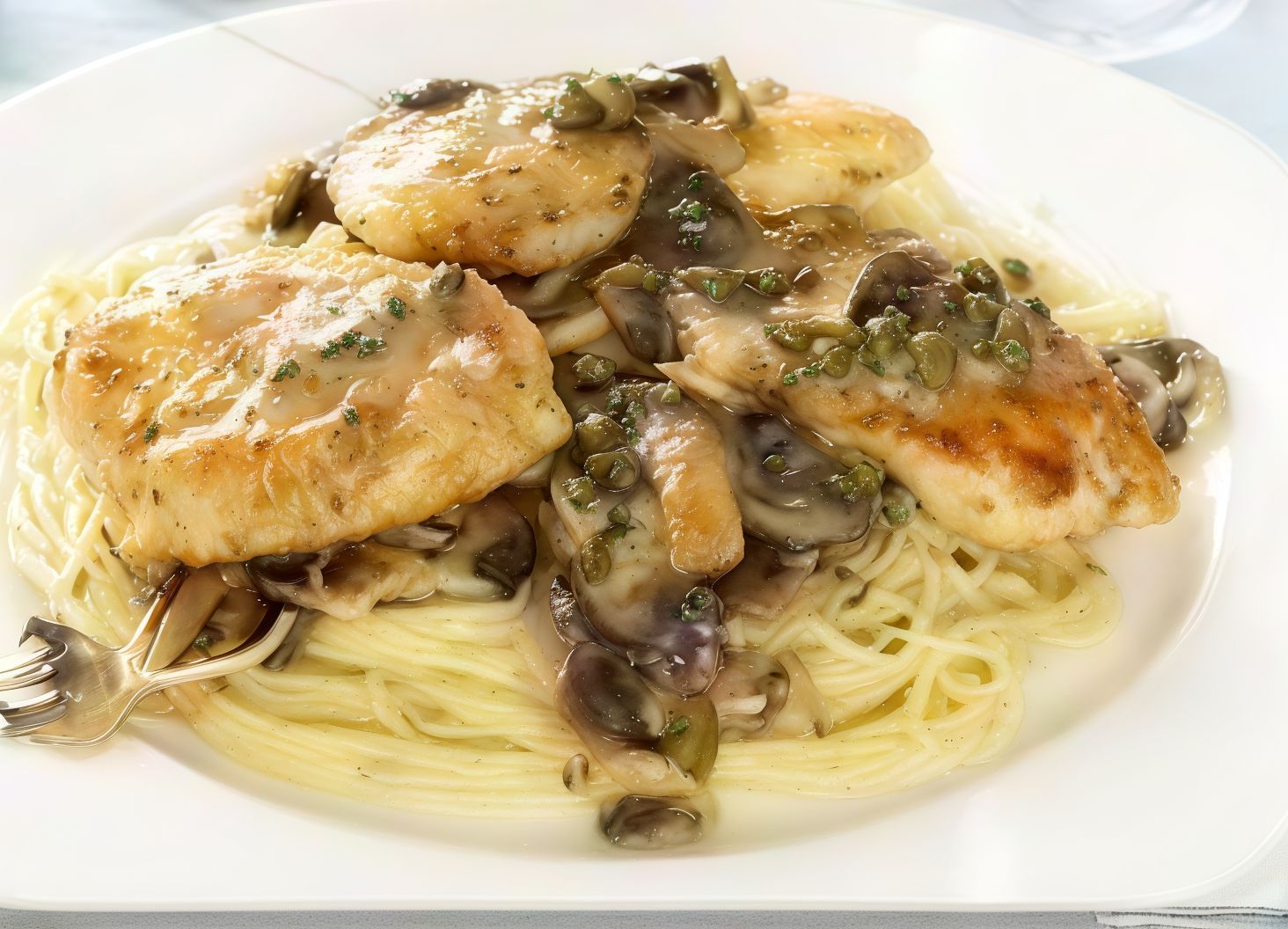 Piccata Chicken Mushroom