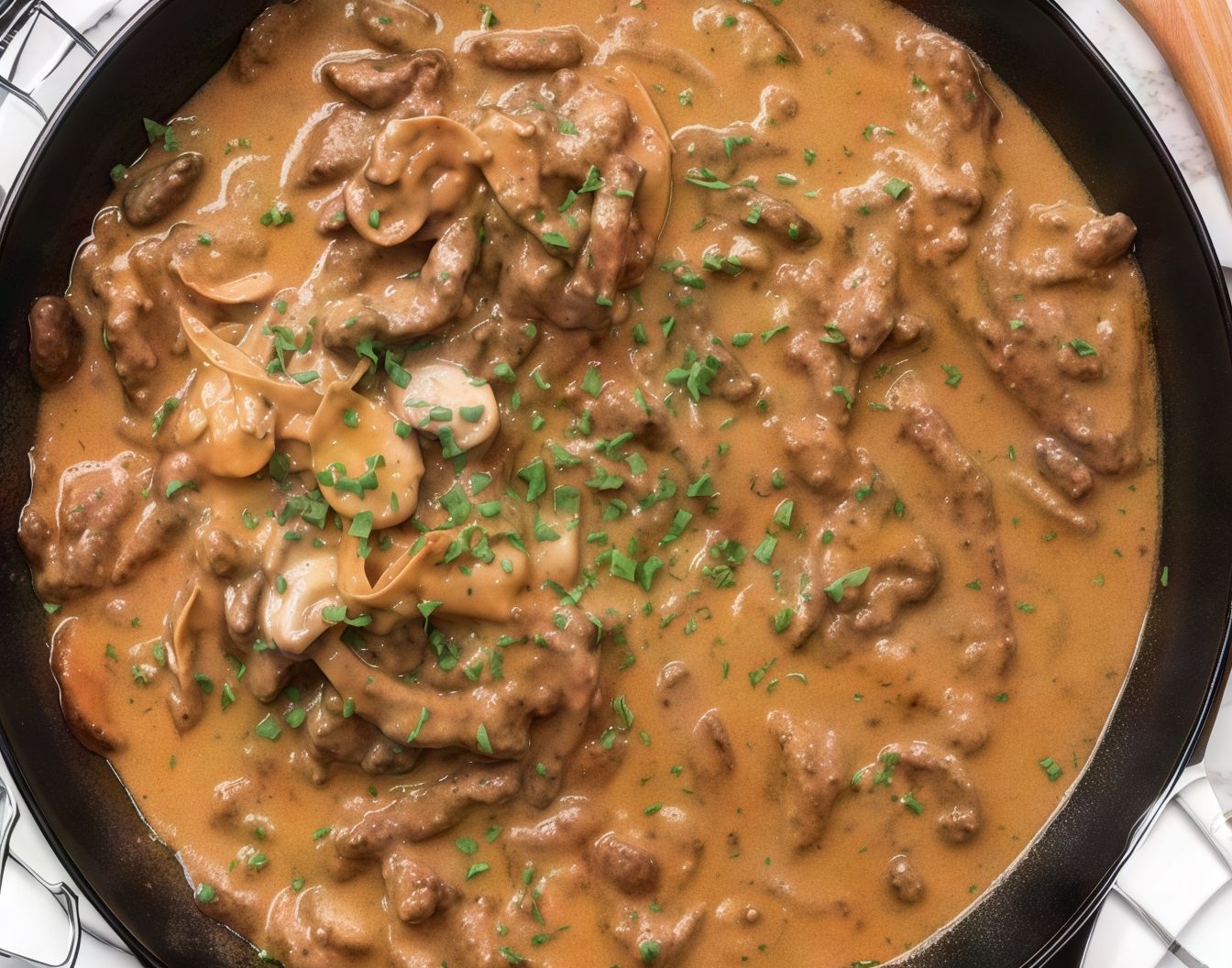 Beef Stroganoff