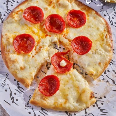 Cheese with pepperoni Manoucheh