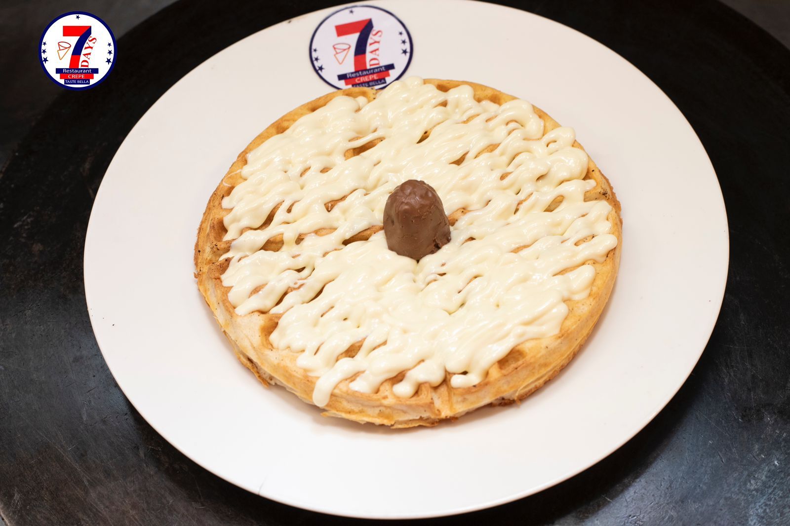 White Chocolate Waffle