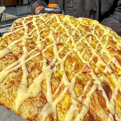 فطيرة برجر لذيذة