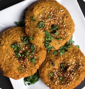 Fried Egg Falafel