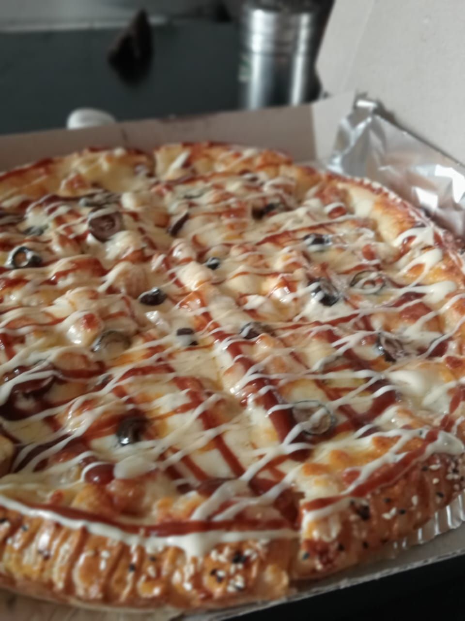Chicken Ranch Pizza