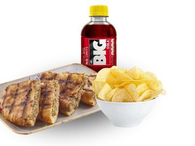 Mini Meat Hawawshi Combo