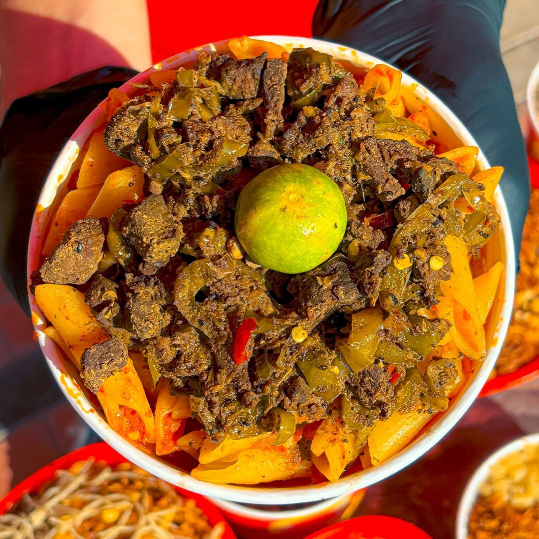 Liver pasta casserole