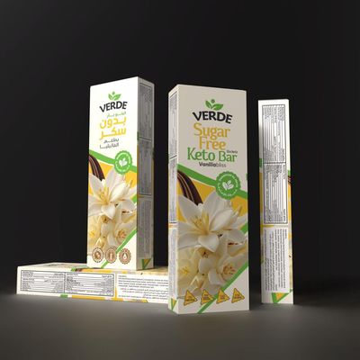 Keto vanilla bar