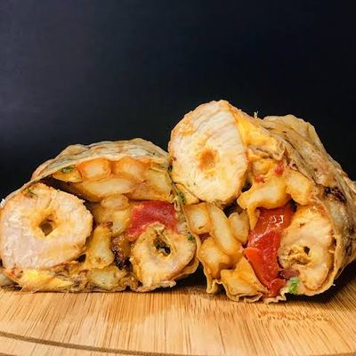 Chicken Shawarma Roll Pie