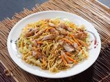 Fried Noodles With Chicken