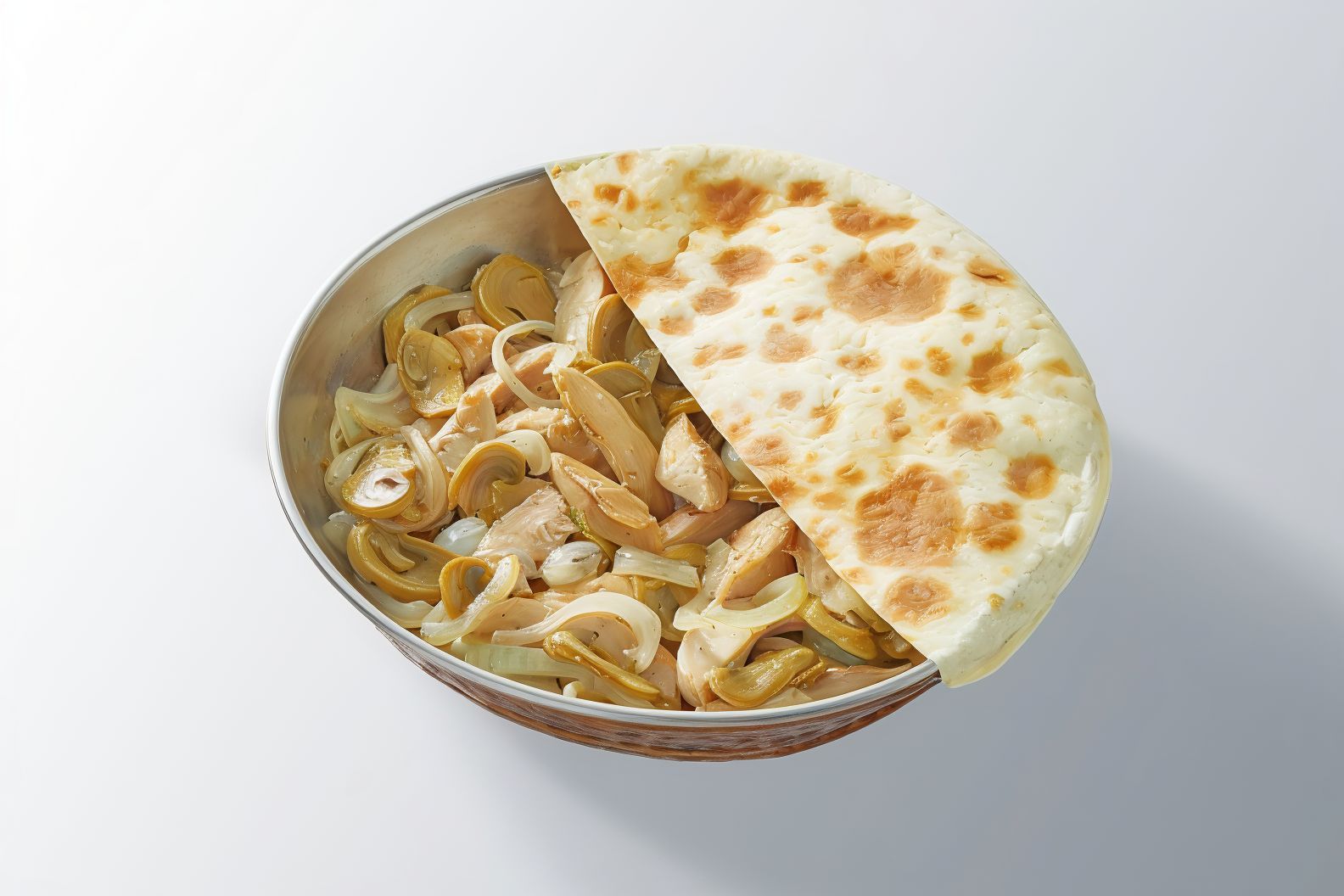 Makhasi with Mushroom and Onion Casserole