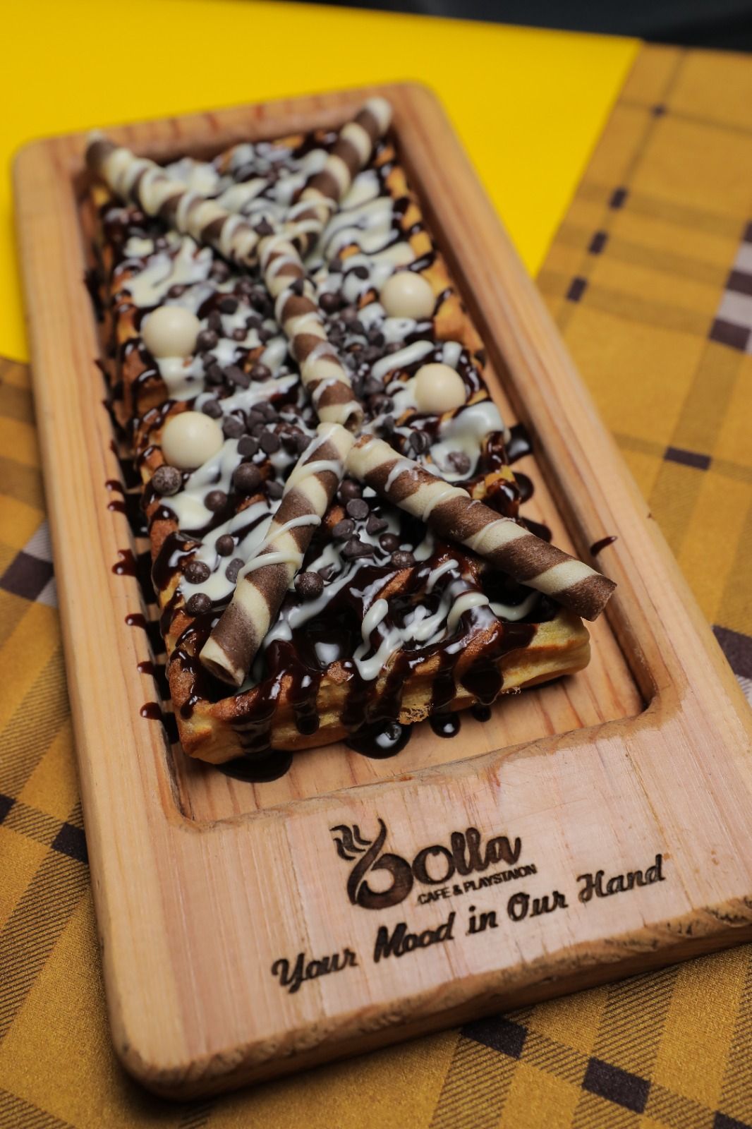 Waffle chocolate
