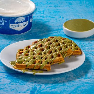 Pistachio Waffle