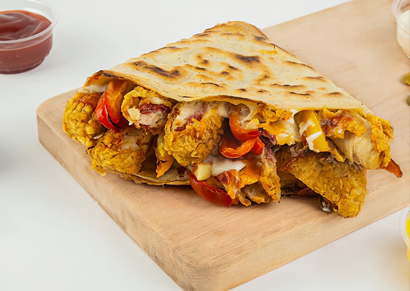 Chicken Mix Crepe