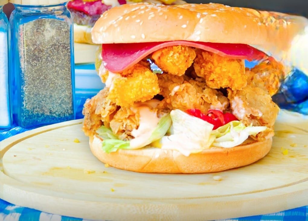 Fried Bites Sandwich