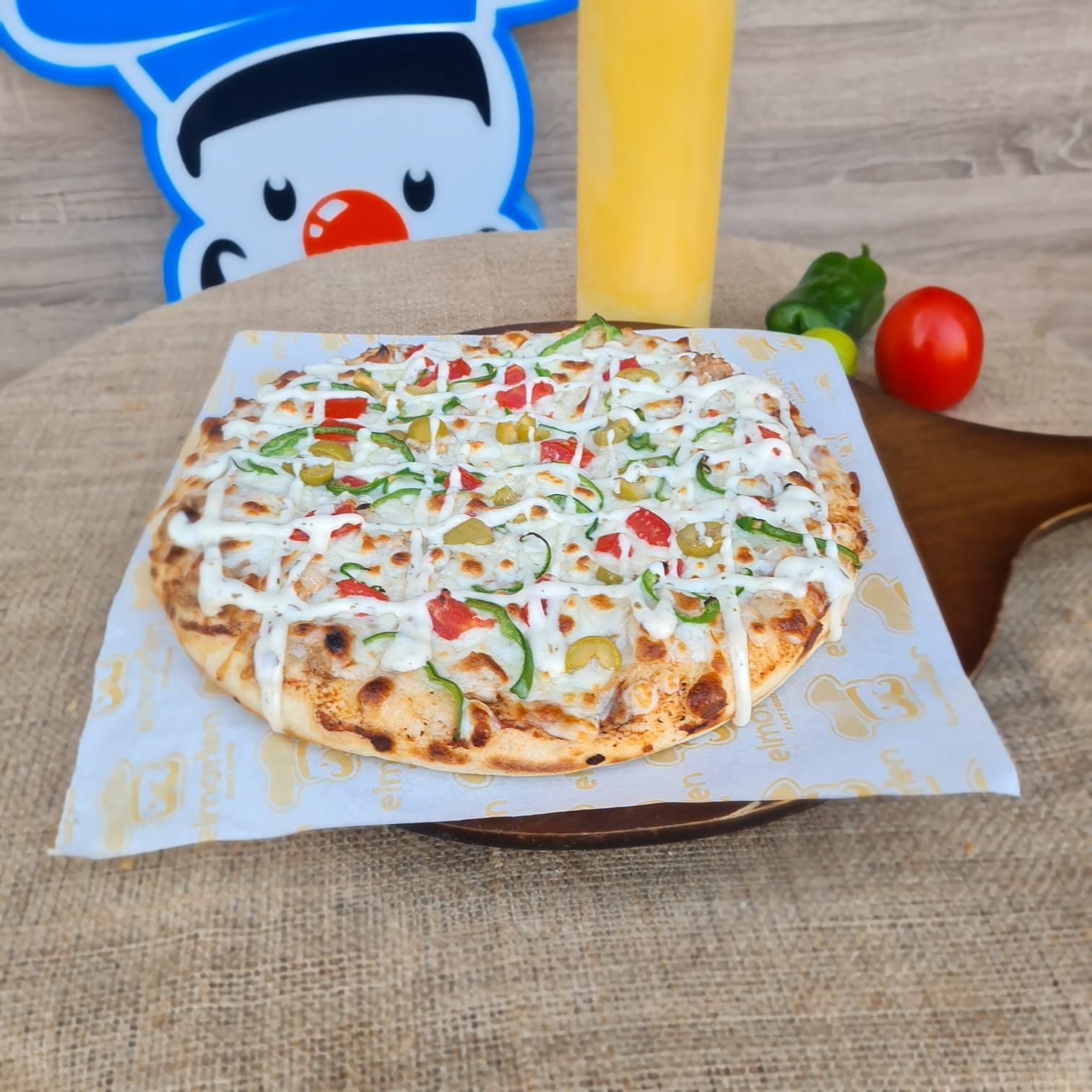 Chicken Ranch Pizza