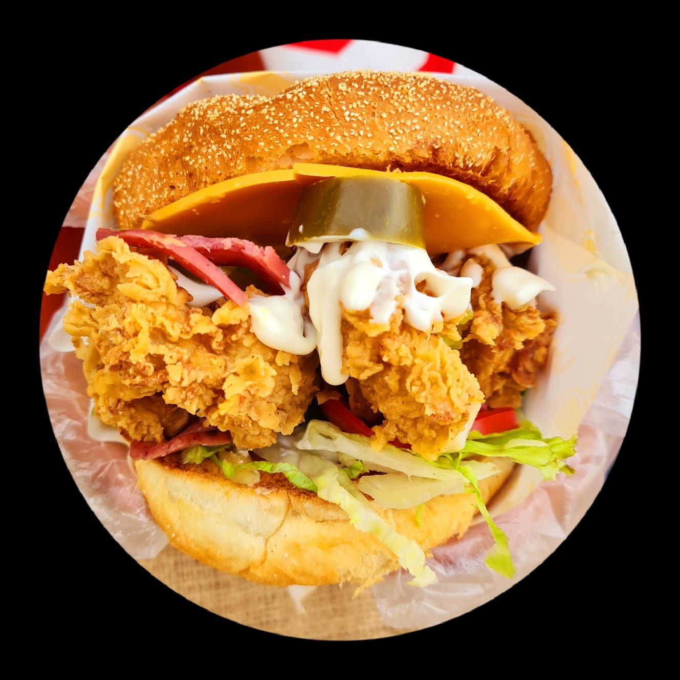 Mighty Zinger Fried Chicken Sandwich