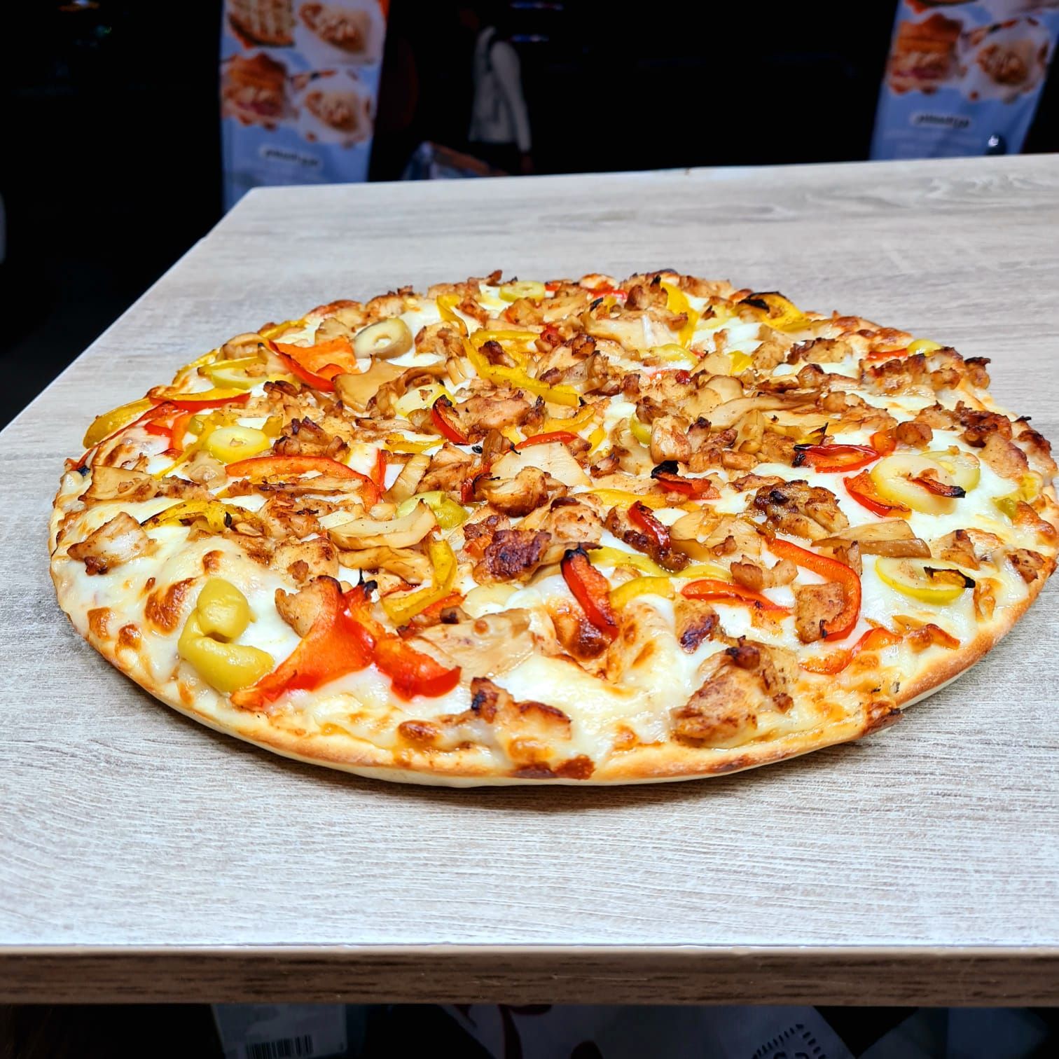 Chicken Fajita Pizza