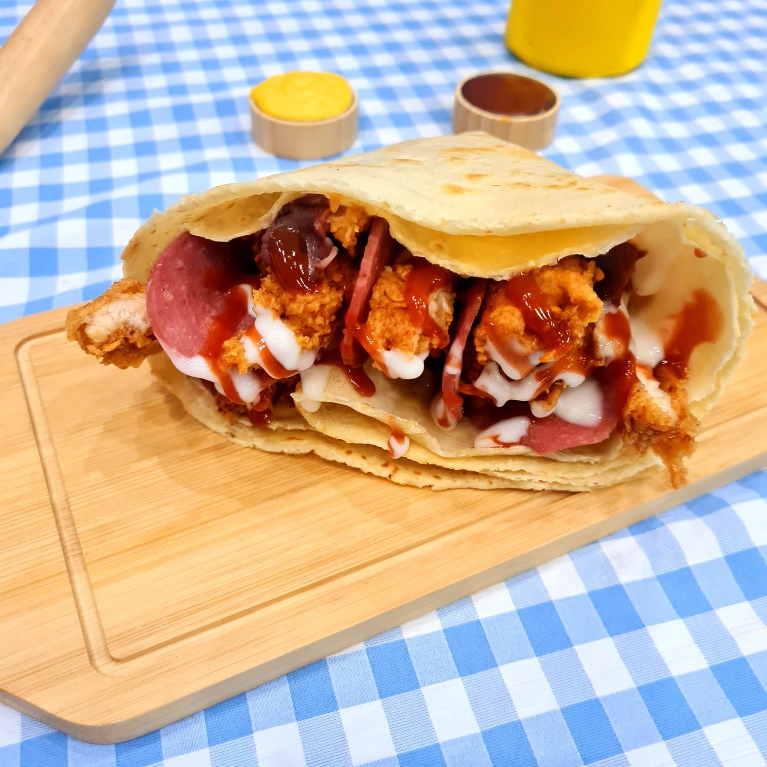 Mighty Zinger Crepe